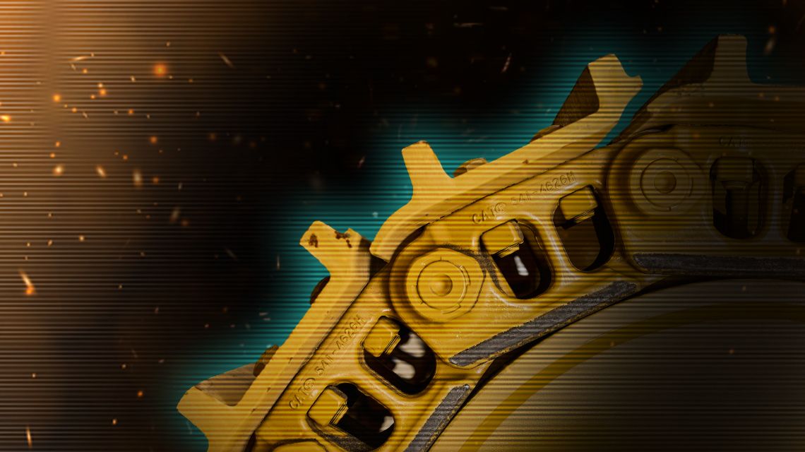 Closeup of undercarriage