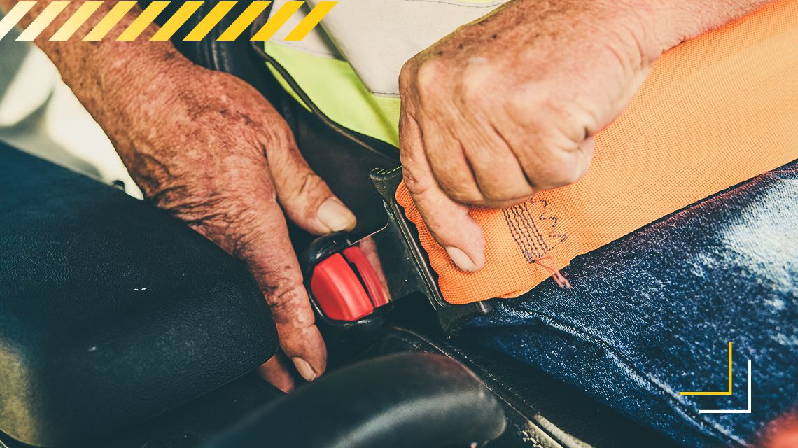 High-Visibility Seat Belt