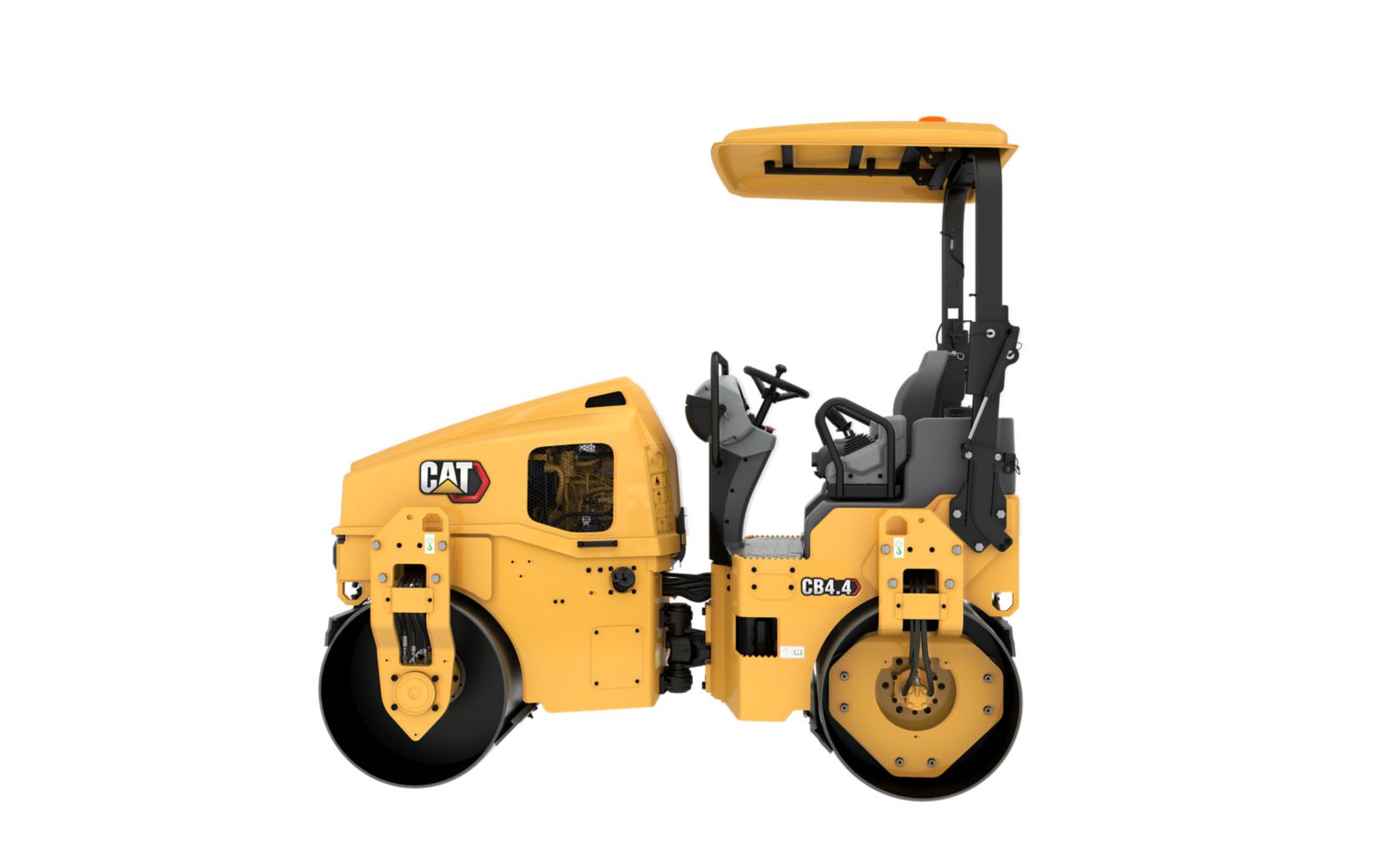 CB4.4 tandem roller, left side