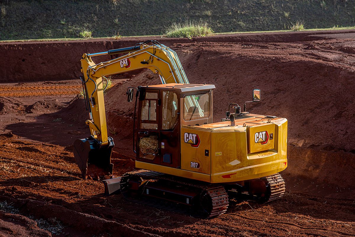 Nova Miniescavadeira Cat® 307