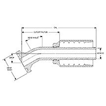 SAE Code 61 Flange, 30°