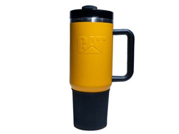 40oz Yellow Stainless Steel Tumbler