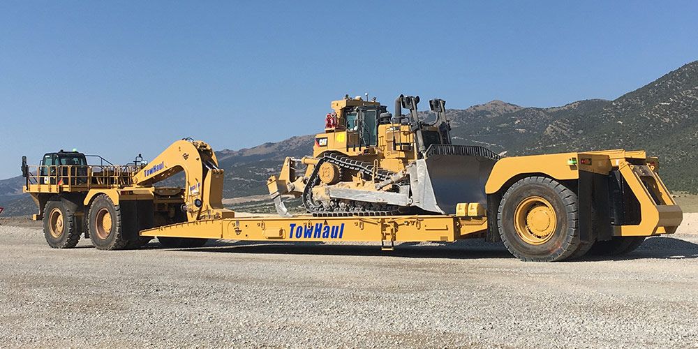 TowHaul lowboy trailer