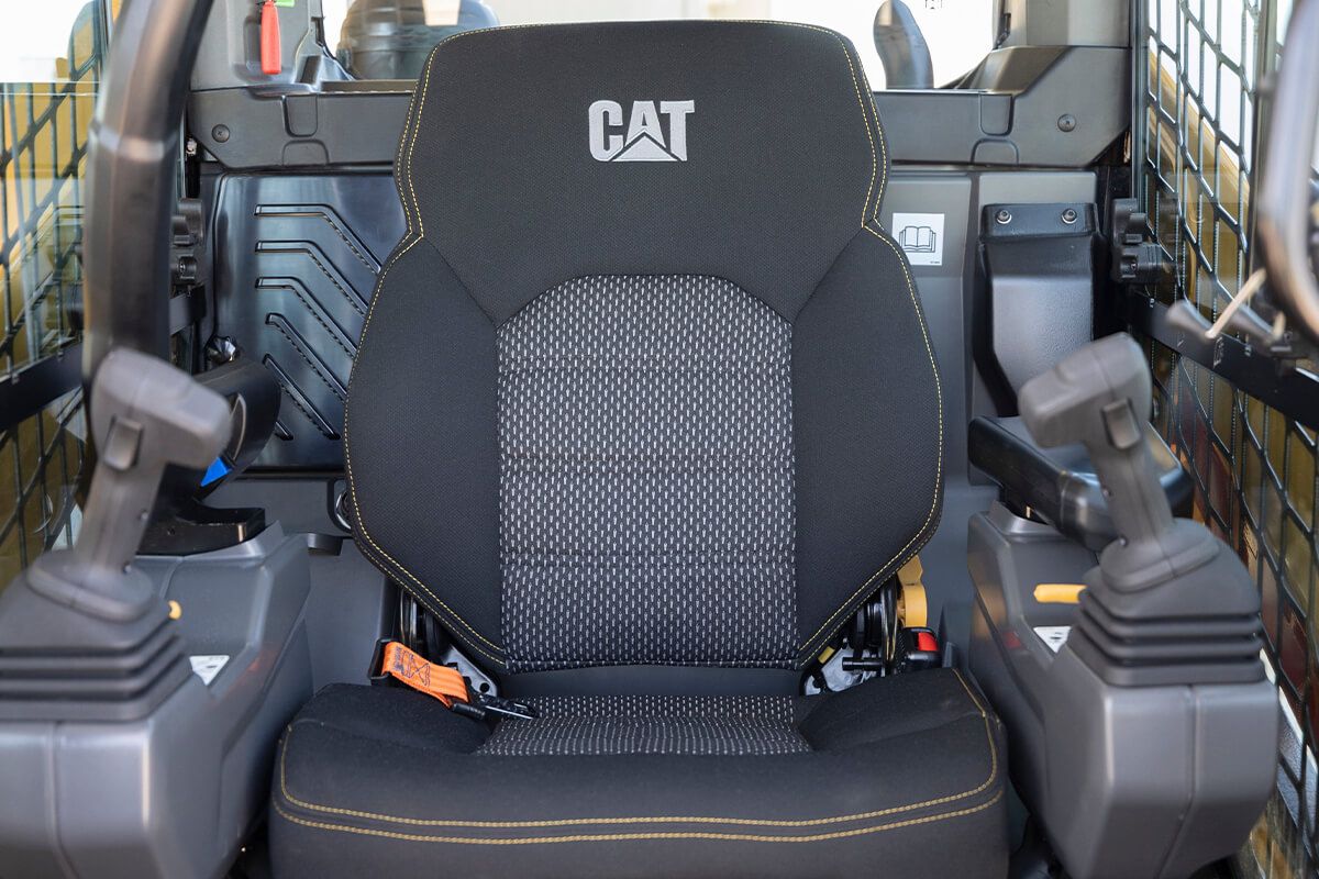 Cat Compact Track Loaders provide a comfortable environment for your best work.