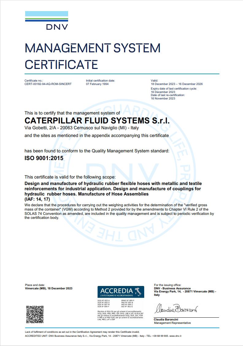 iso 9001 certificate