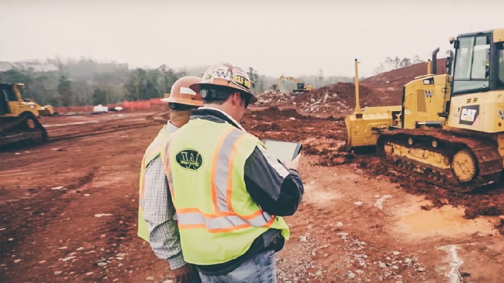 R1700 Load Haul Dump (LHD) Loader Being Charged