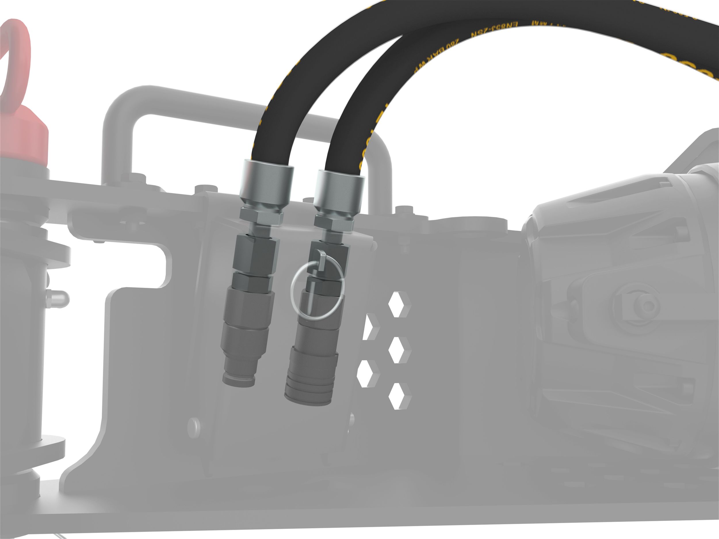 Quick Disconnect Hose Storage