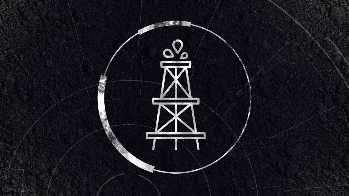 Icon of an oil derrick