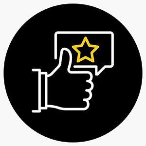 Priority service/thumb up Icon