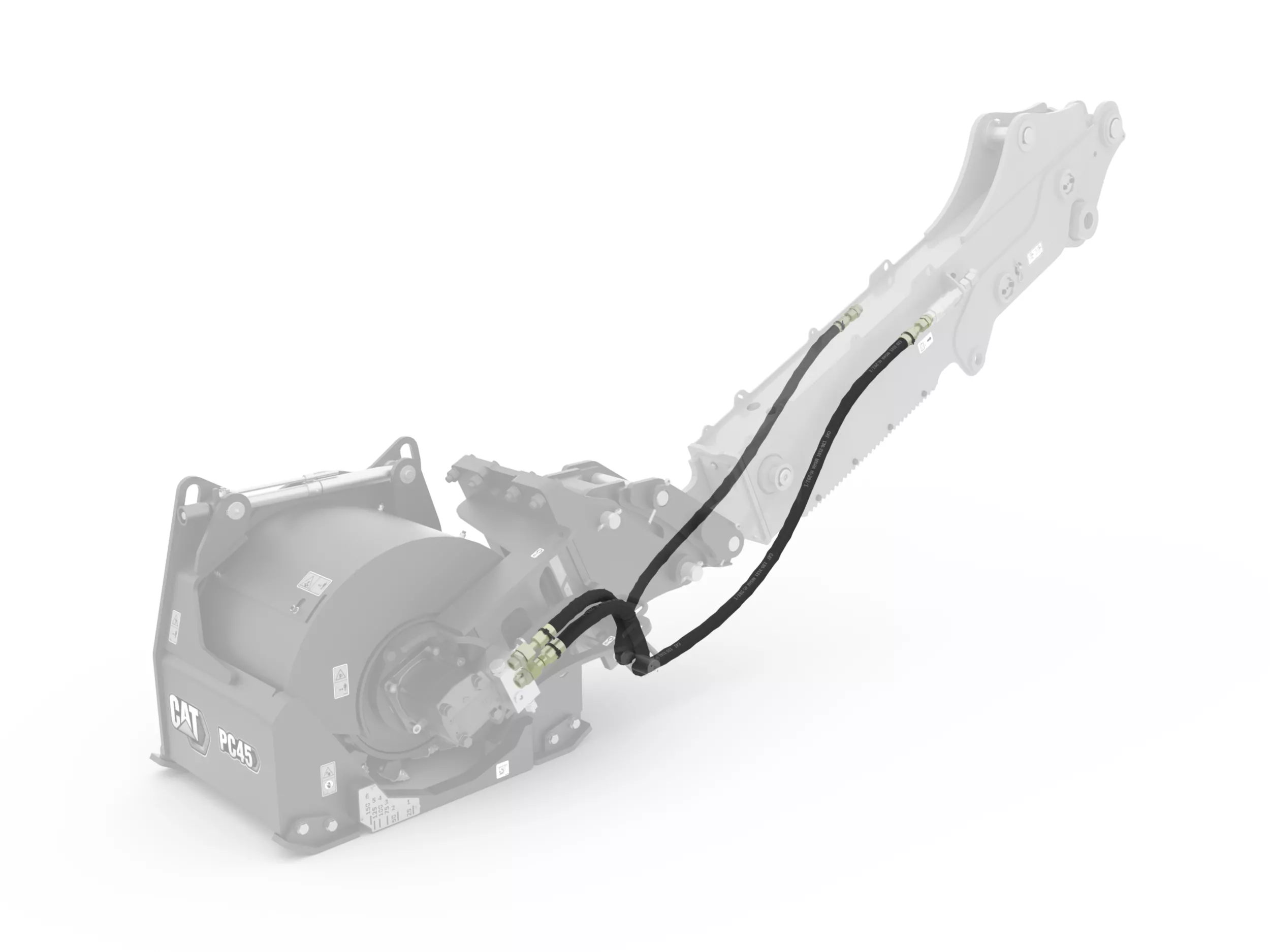 Cold Planer Lines for Mini Excavator and Backhoe Loaders