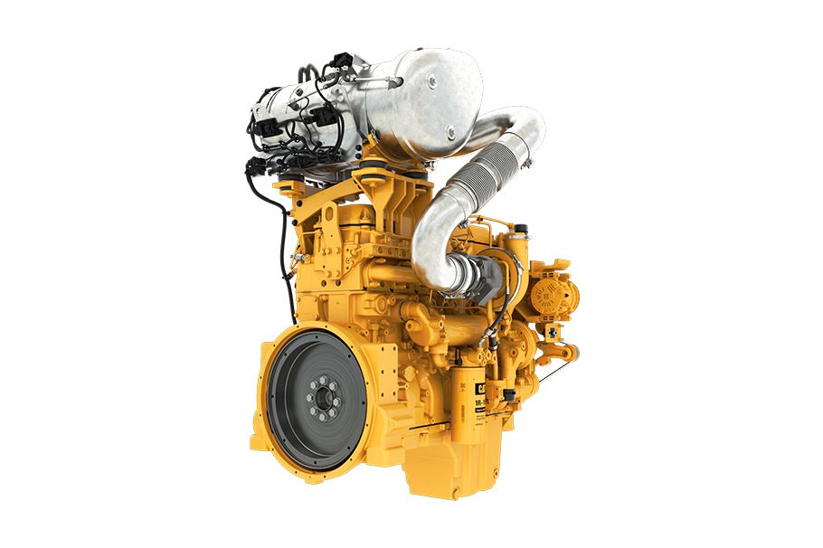 Powered by Cat® C2.2–C18 Engines
