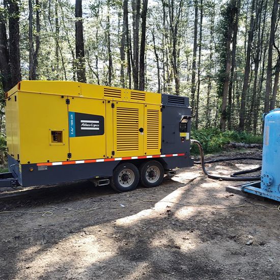 Atlas Copco in action