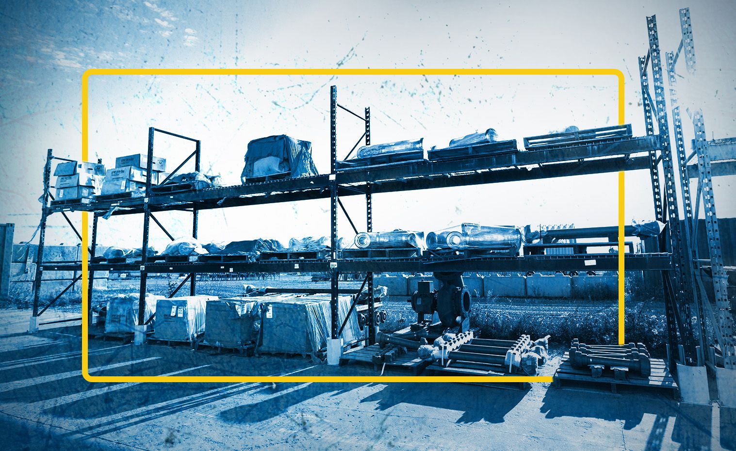 Stoage at an SPM service center