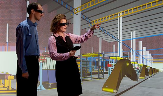 two people using virtual reality