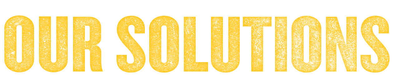 "Our Solutions"
