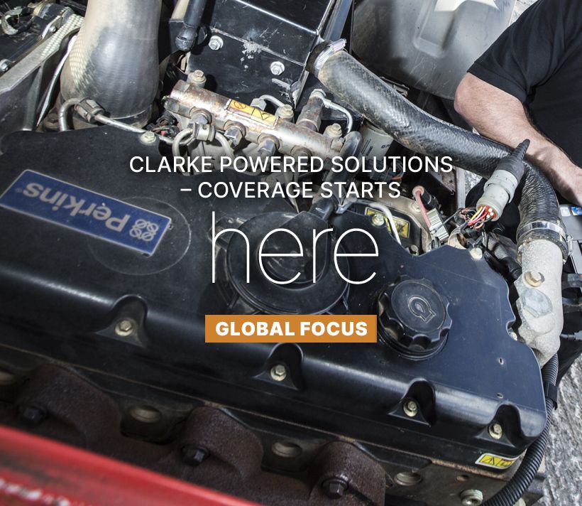 Distributor working in the field