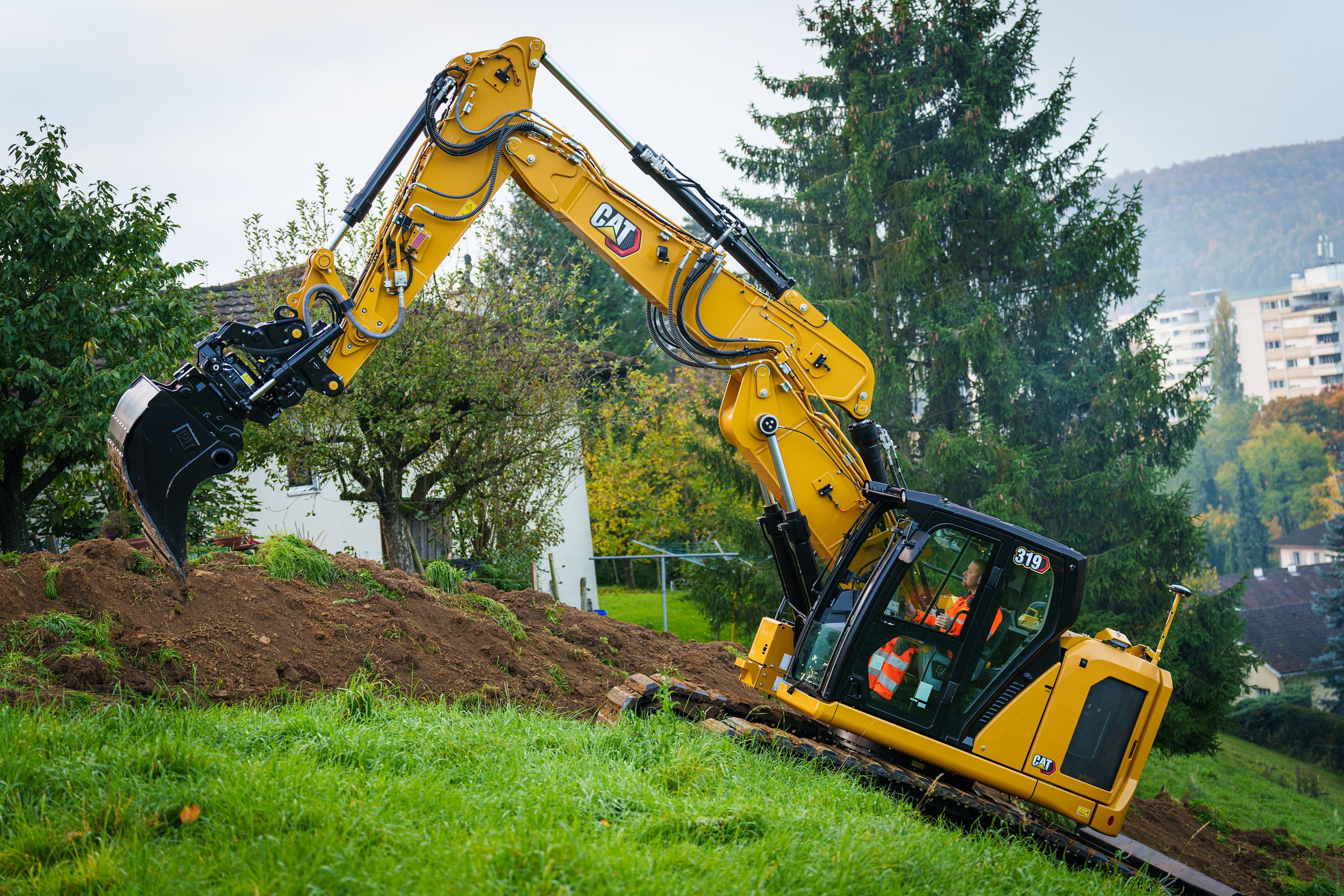 319 Working on Slope