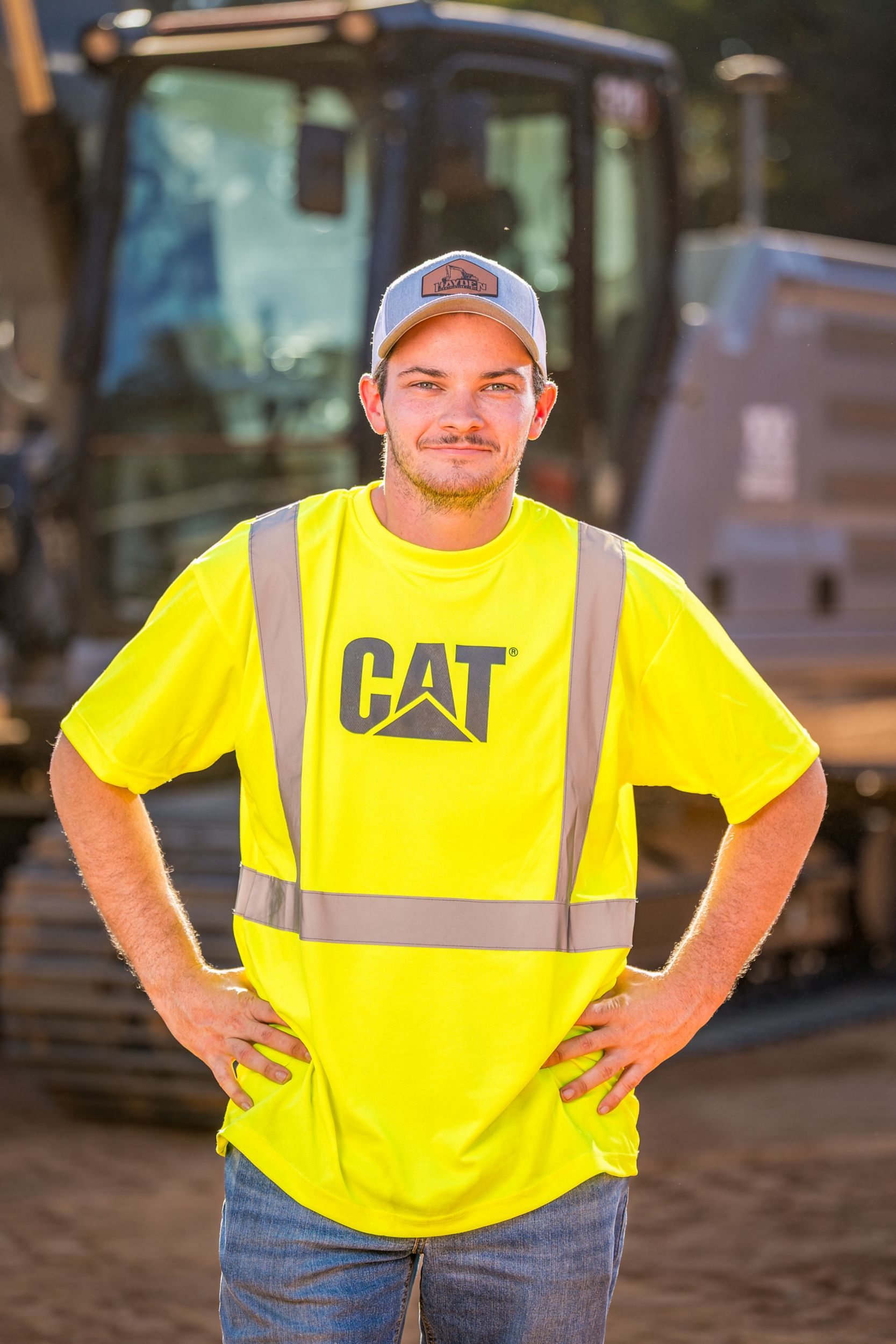 Brian Hayden, AmN Regional Winner, holding their trophy