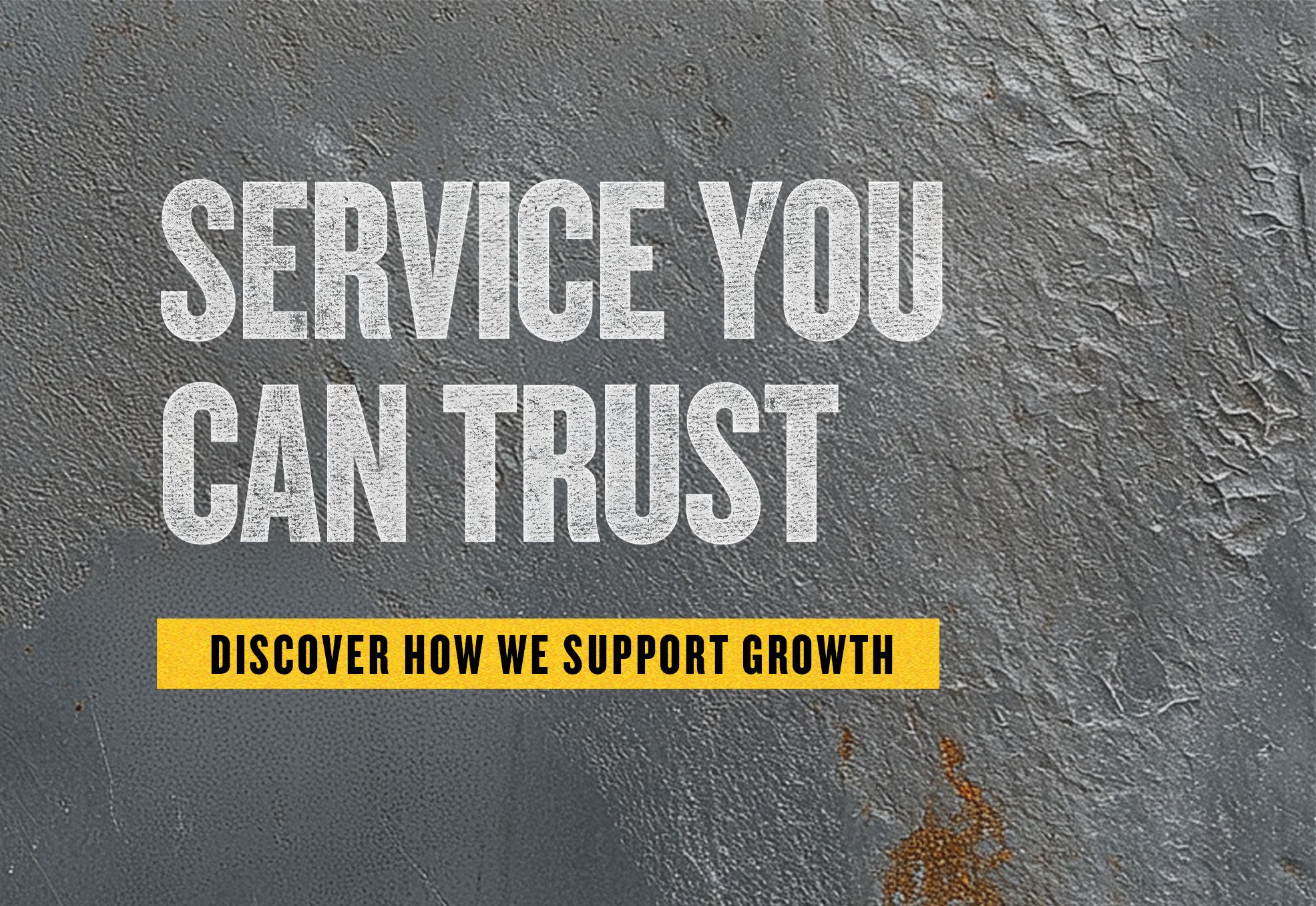 Service you can trust graphic for inland waterways