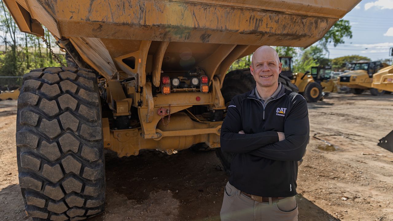man smiling at camera
