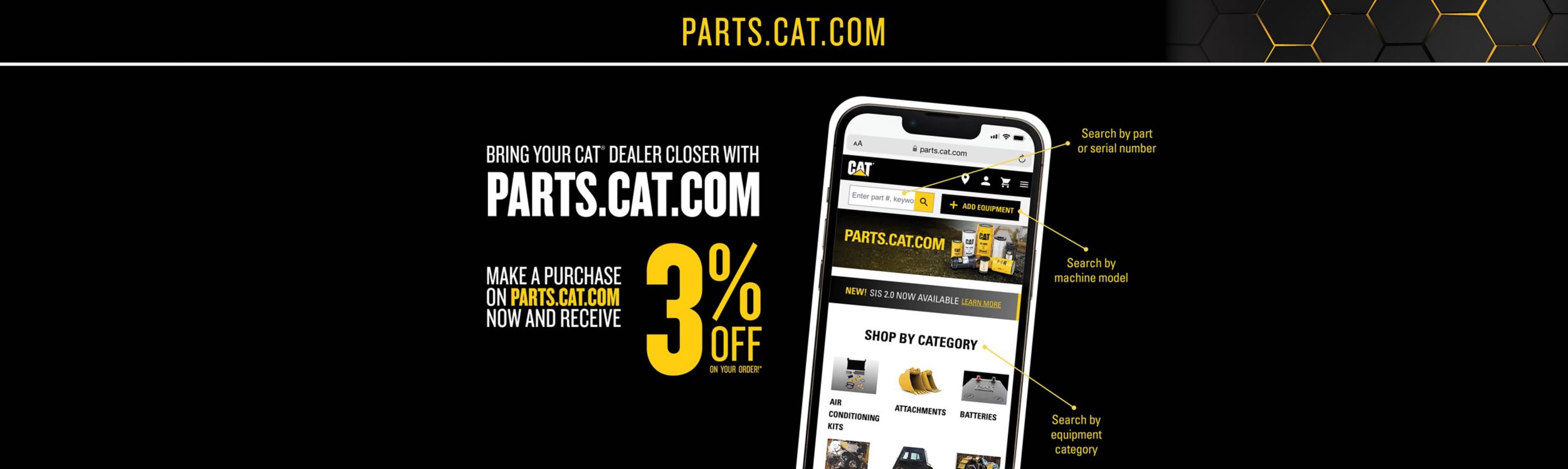 Parts.cat.com Offer