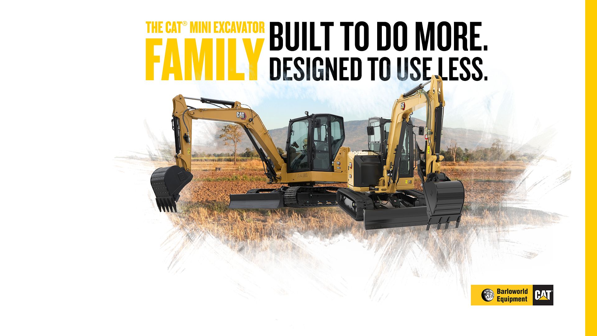 Mini excavators family