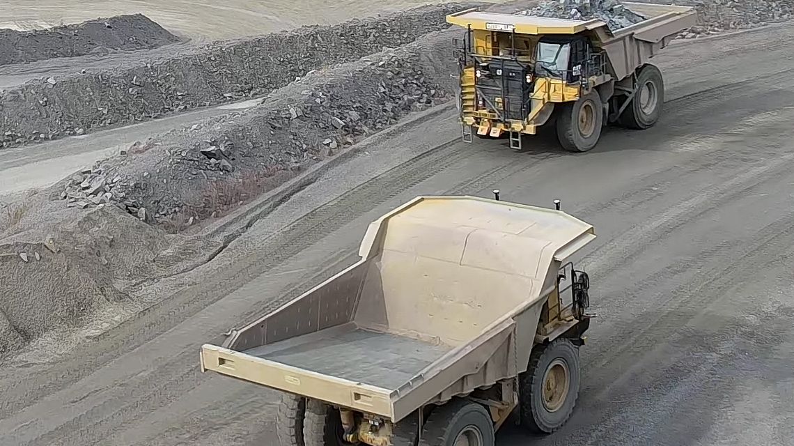 mining trucks