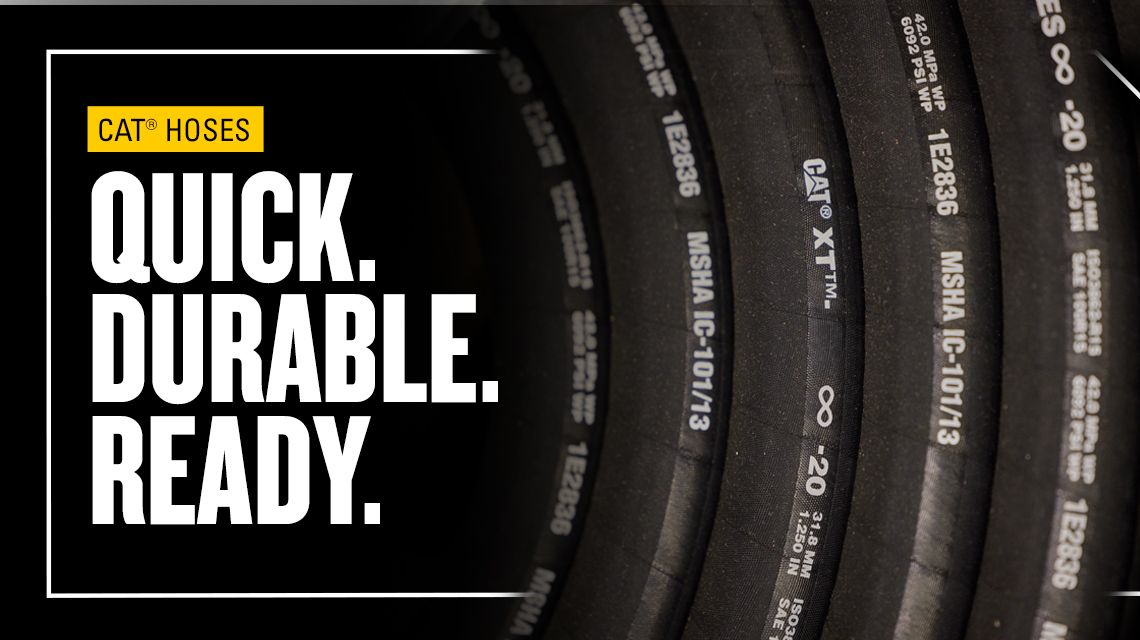 Cat Hoses: Quick. Durable. Ready.