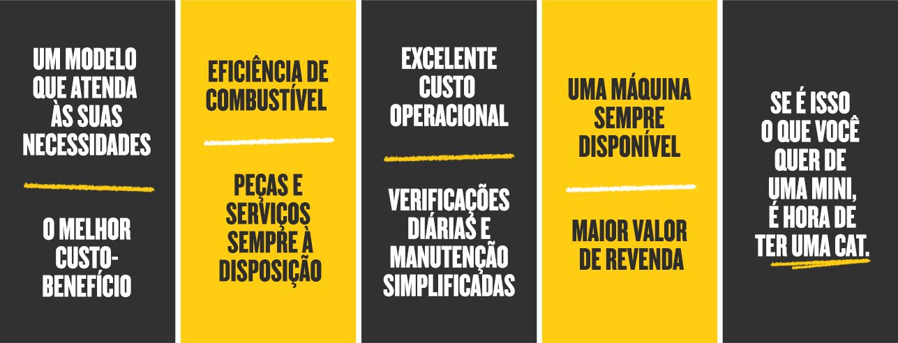 Benefícios da mini máquina de escavação