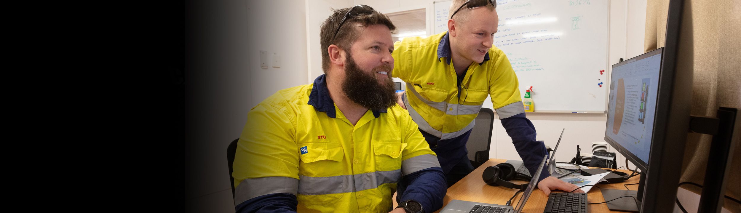 Cat dozer pushing dirt