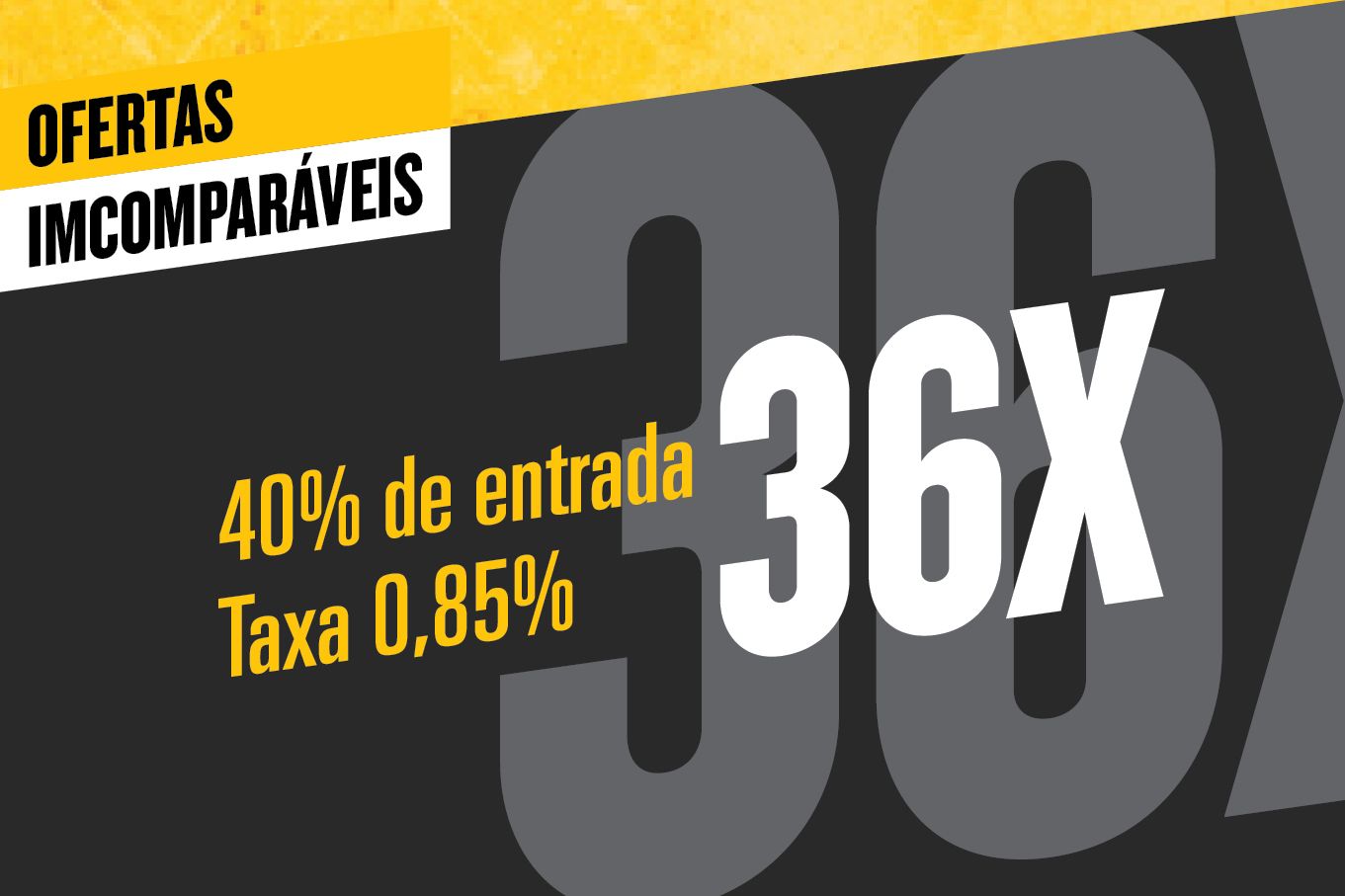 Offertas Imcomparaveis: 40% de entrada taxa 0,79%