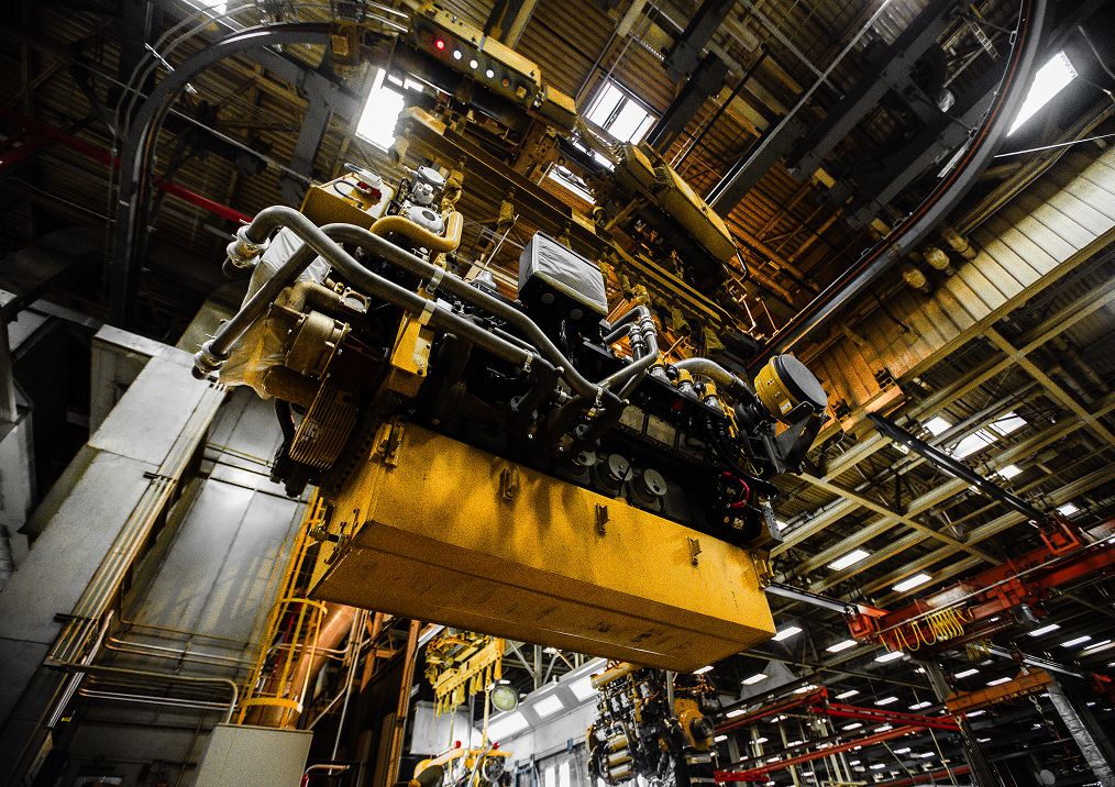 Field Proven Performance, engine in warehouse