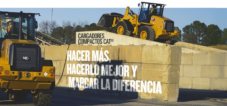 Cargadoras compactas Cat® en funcionamiento