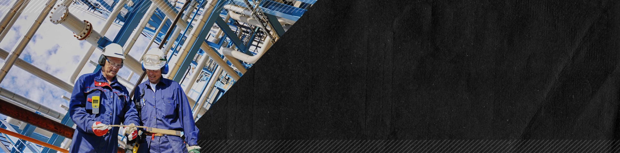 Oil and Gas image of two employees