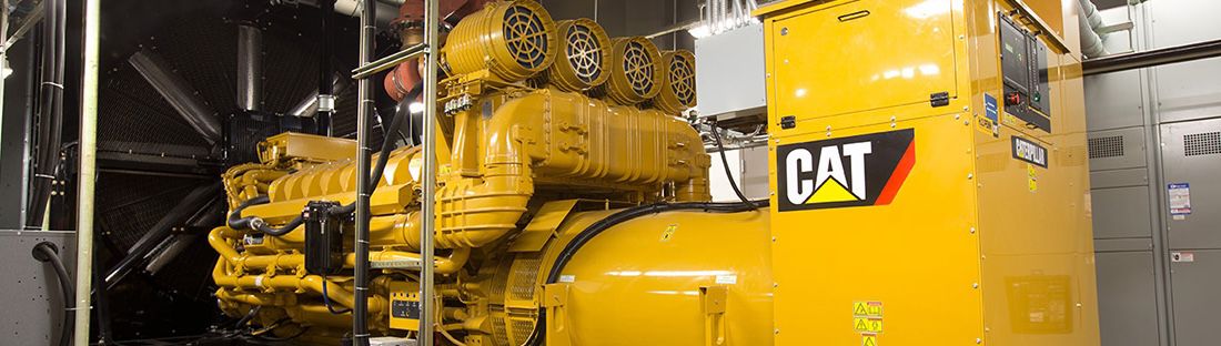 industrial engine by Caterpillar