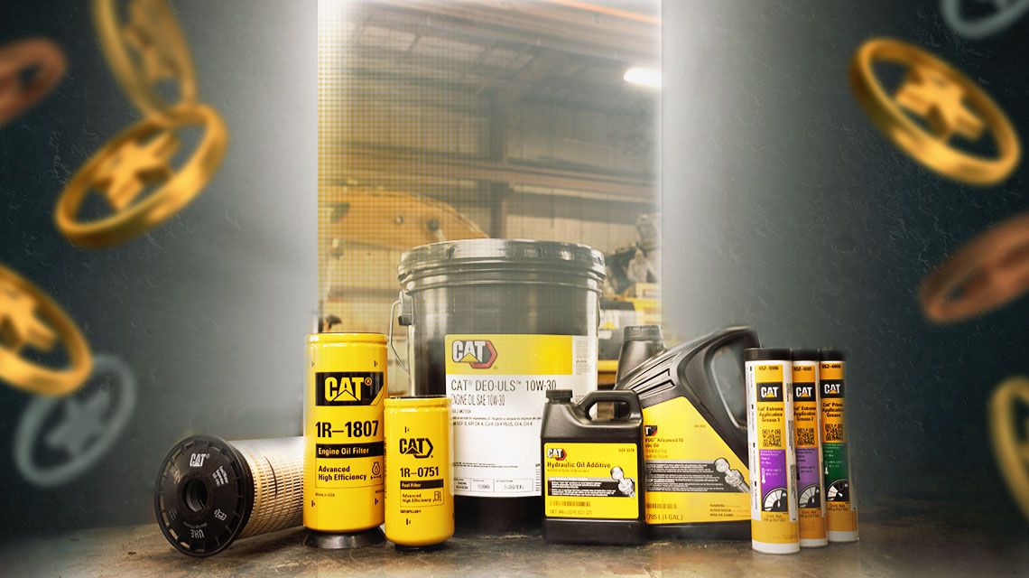 Earn Cat Credits when you buy parts on Cat Central