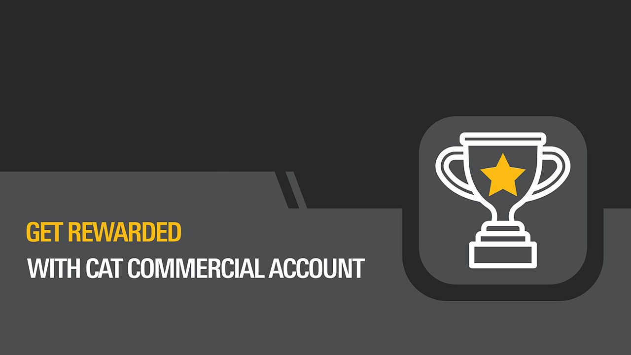 Cat Commercial account unlocks special offers
