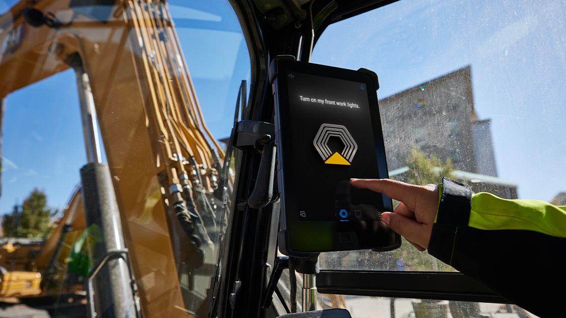 Using Cat AI Assistant in a machine