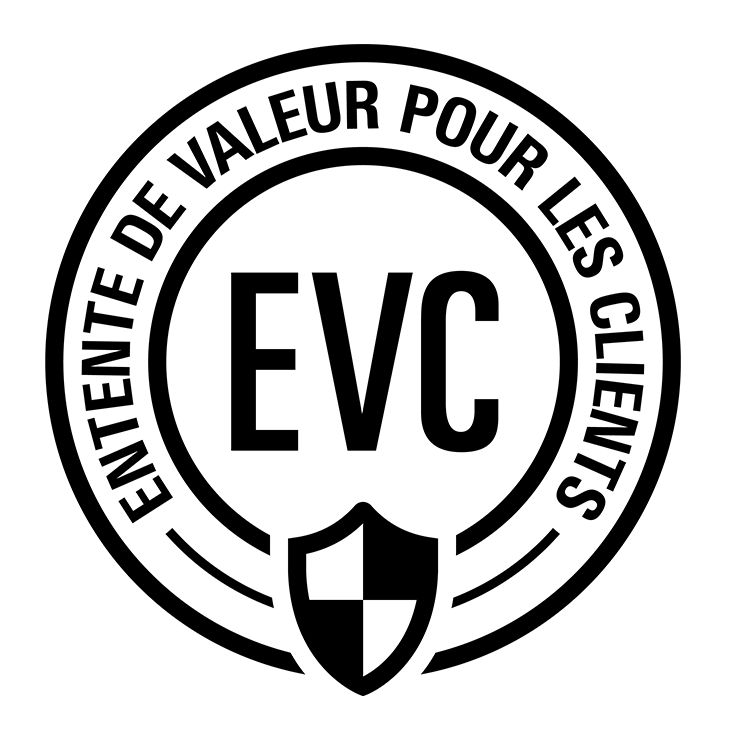 graphique d’une entente de valeur client (CVA) Cat