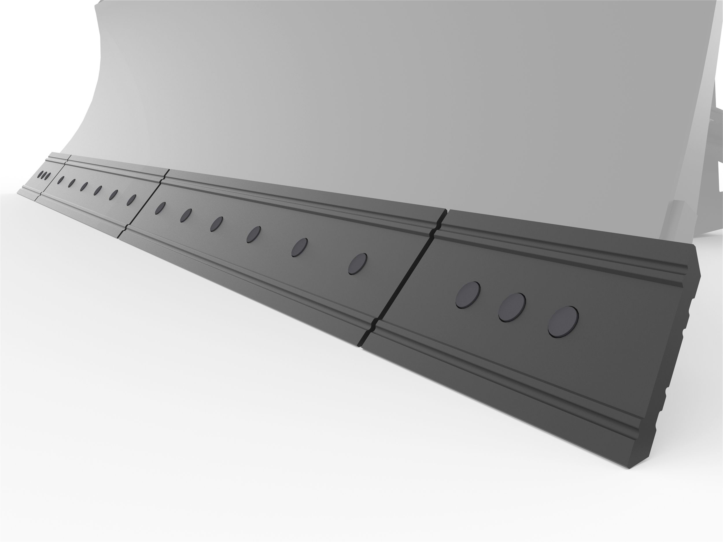 Replaceable Bolt-on Cutting Edge