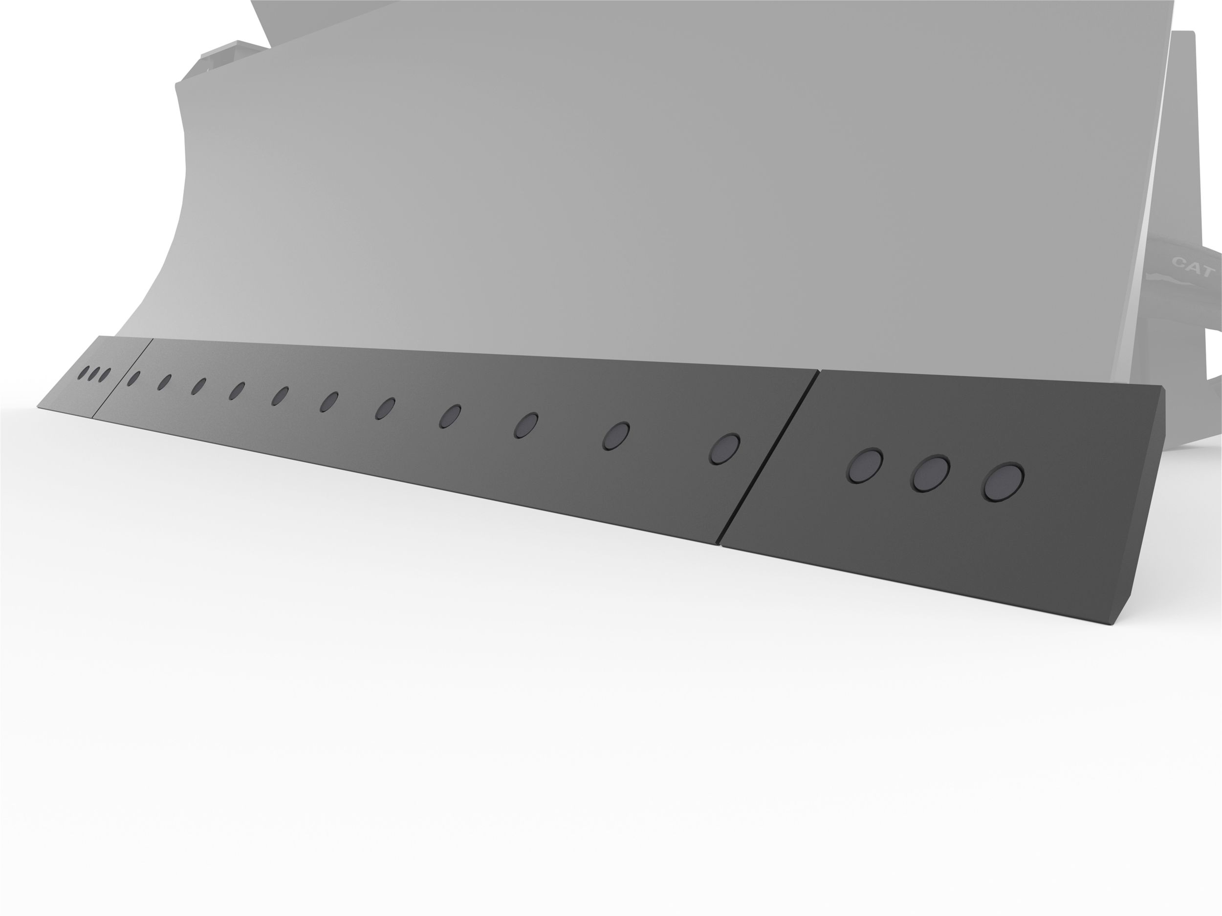 Replaceable Bolt-on Cutting Edge