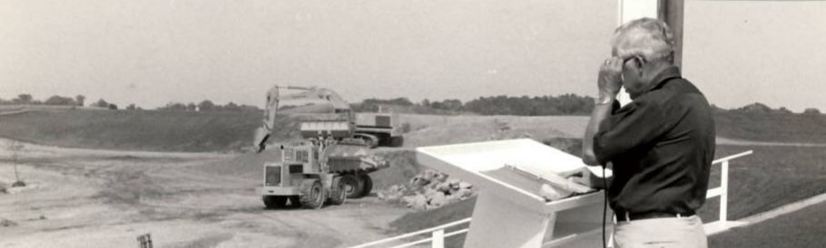 man looking at demonstration