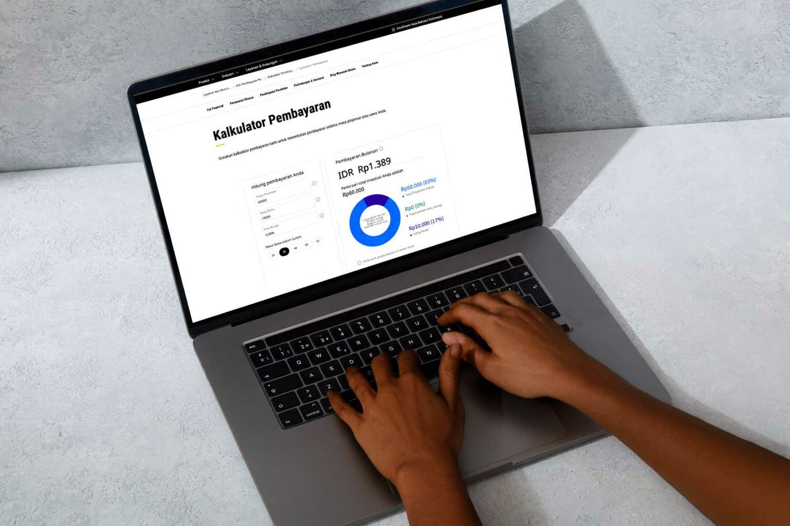 indonesia payment calculator