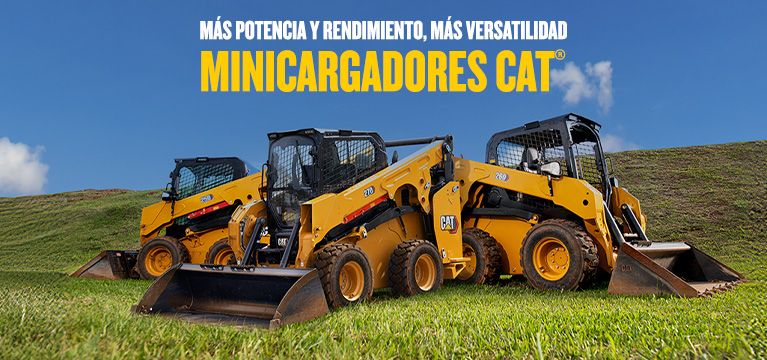 Modelos de minicargadoras Cat