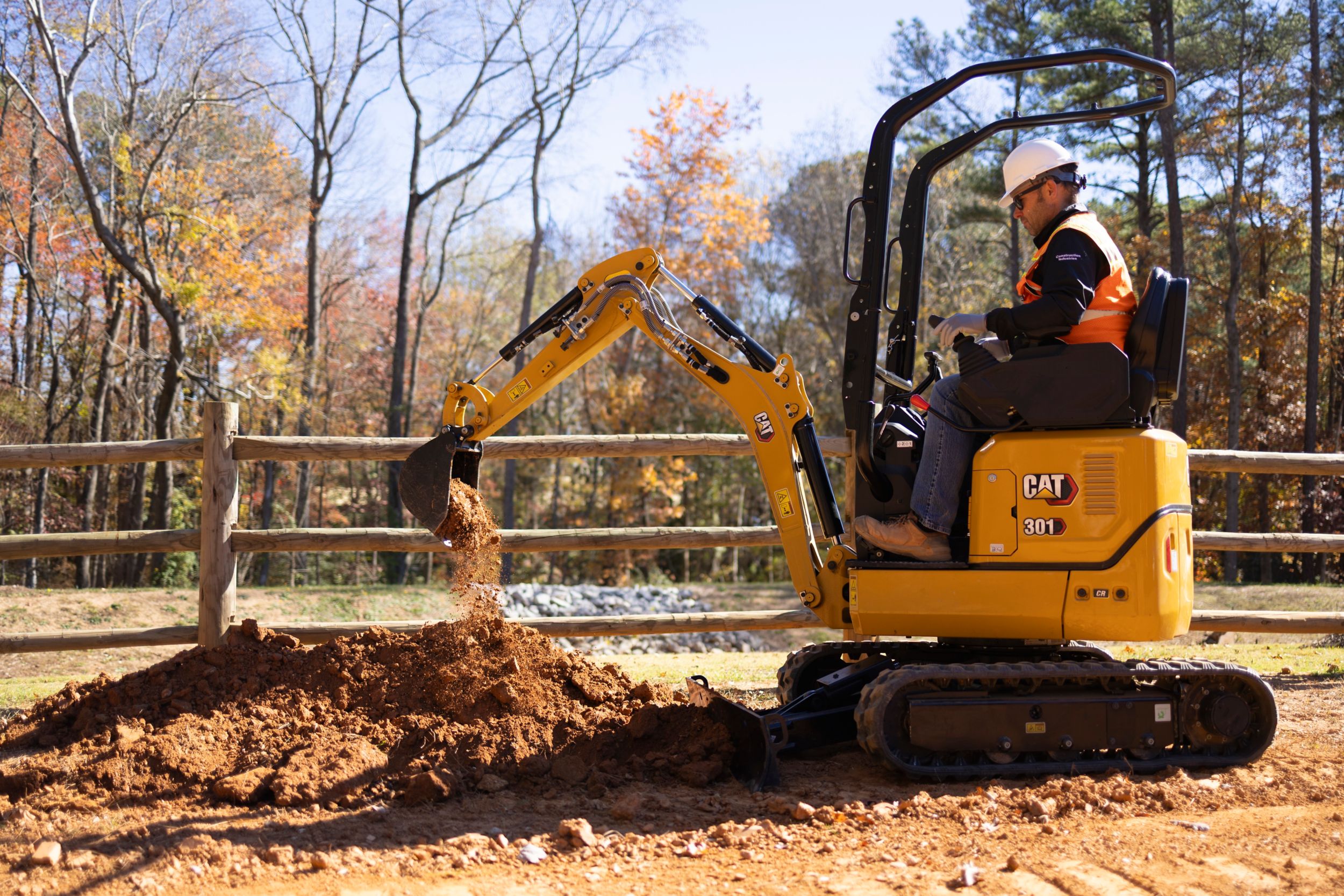 Cat® 301 CR Mini Excavator