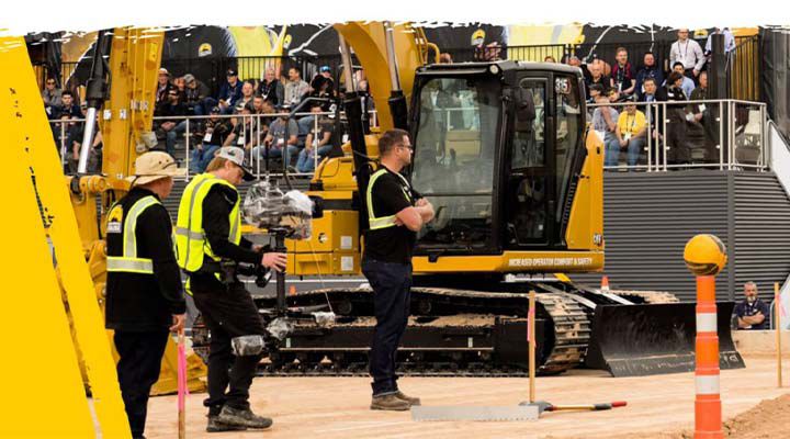 the film crew at the Global Operator Challenge