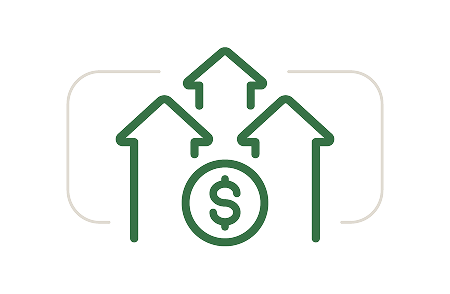 cost efficiency icon