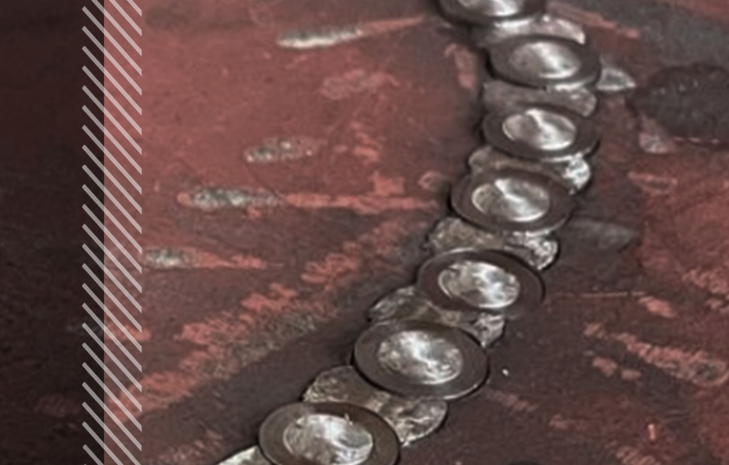 Metal stitching image