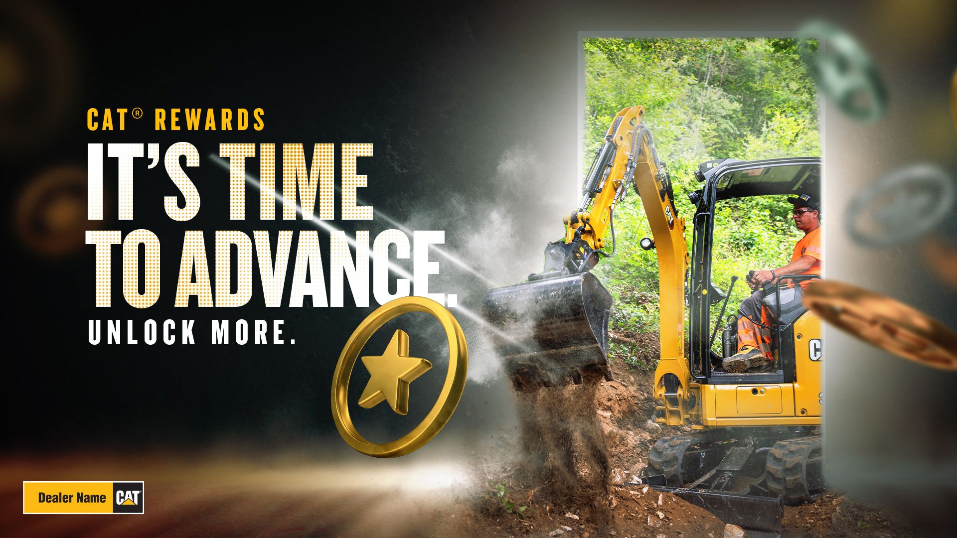 Cat® Rewards graphic