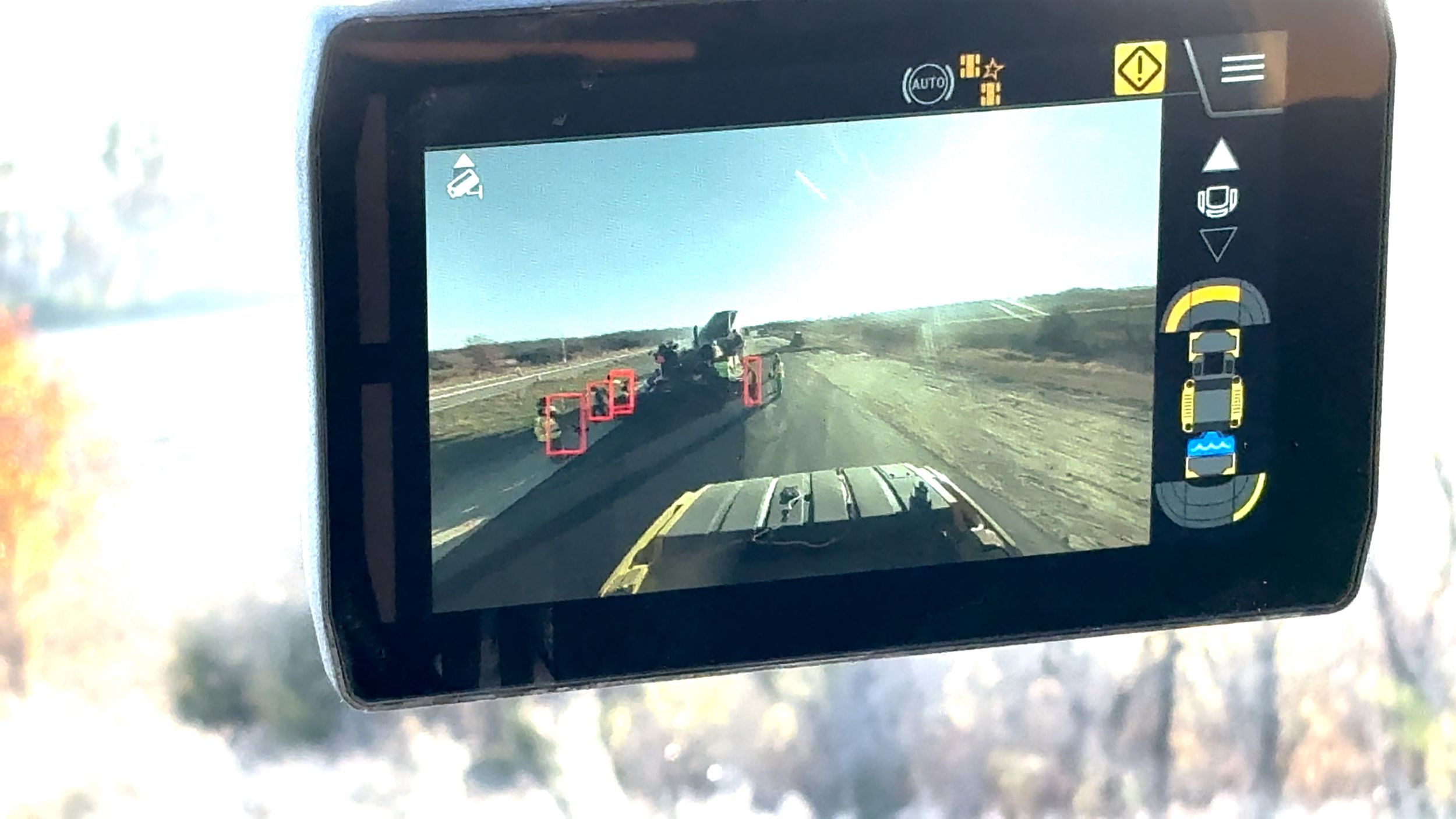 Collision Mitigation for Cat Asphalt Compactors